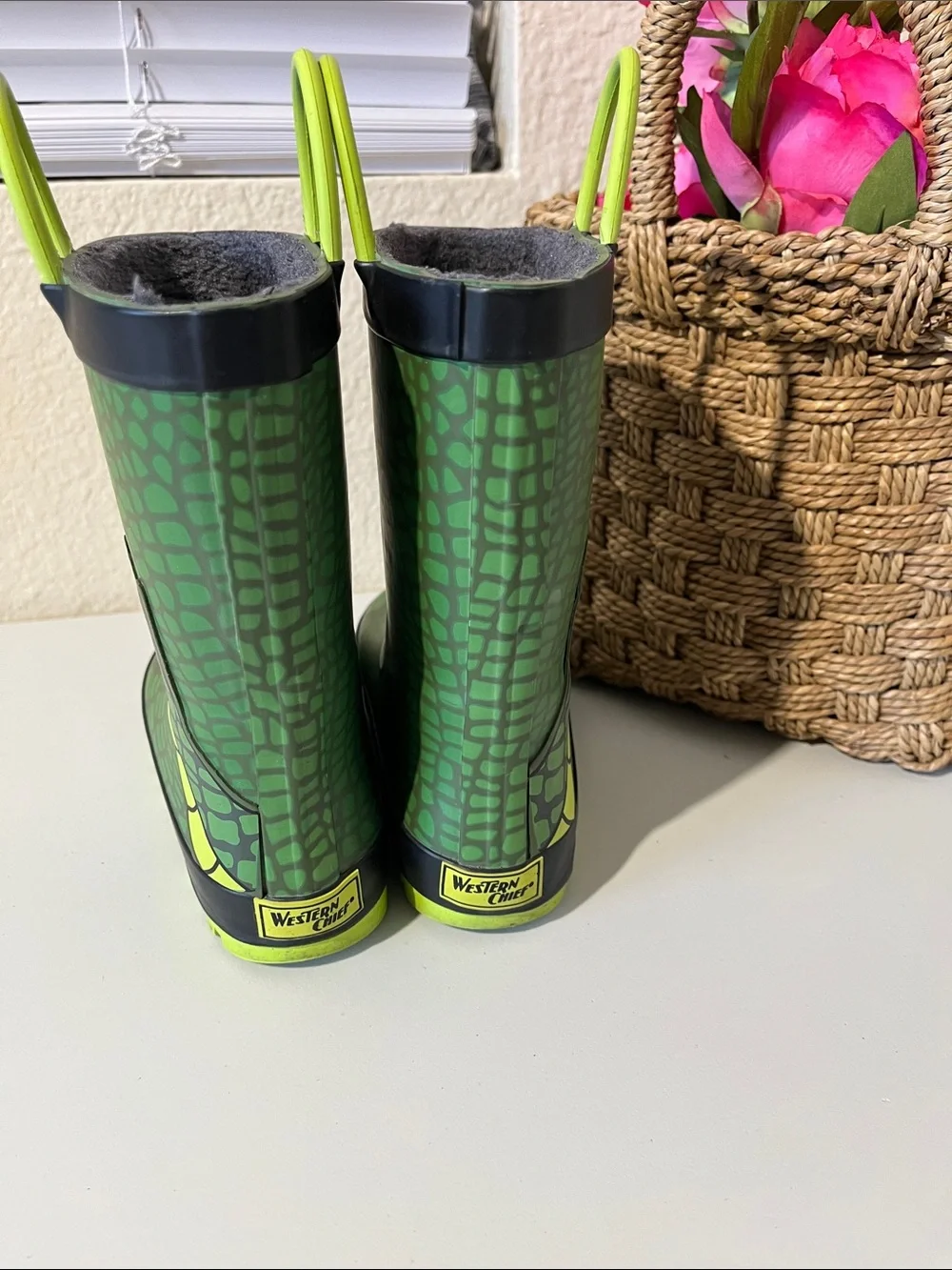 Western Chief Boys Prehistoric Rex Rain Boots